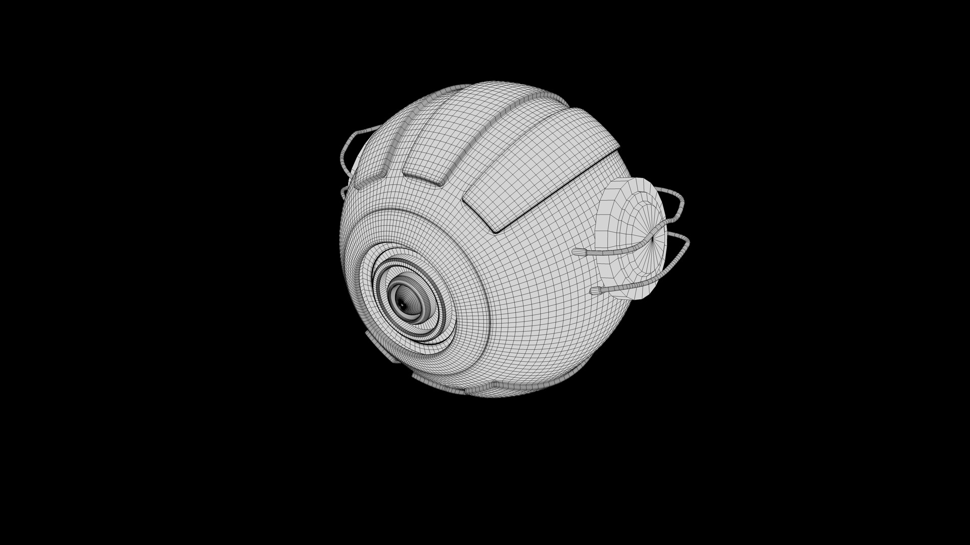 Sci Fi Drone 3D model_7