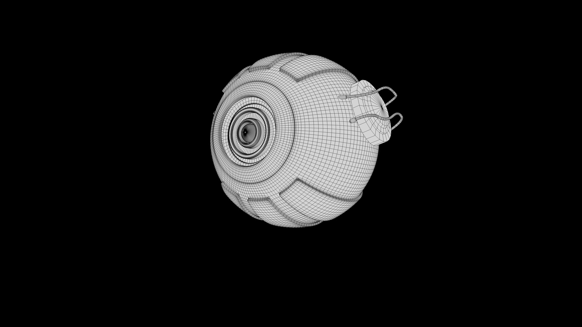 Sci Fi Drone 3D model_9