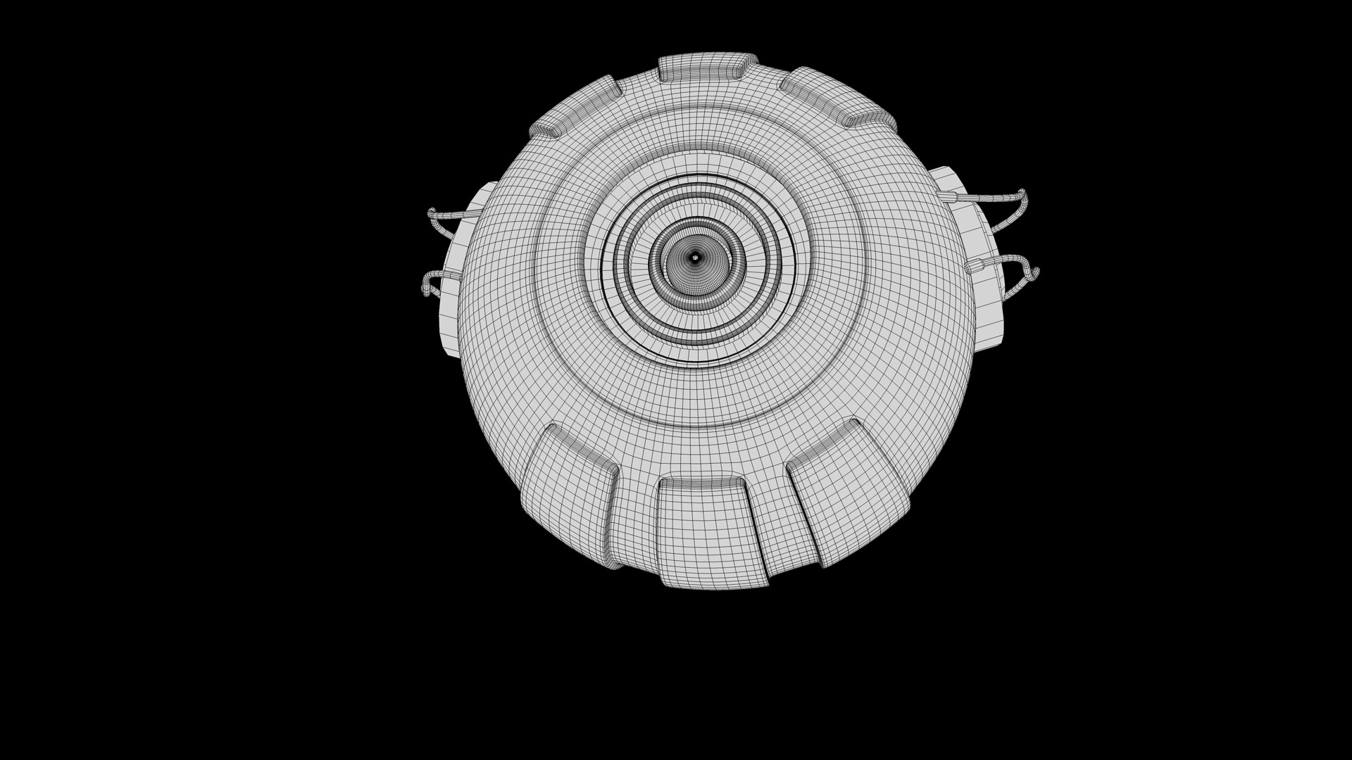 Sci Fi Drone 3D model_13