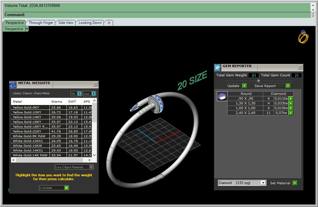 Bracelet Size 20  3D print model_4