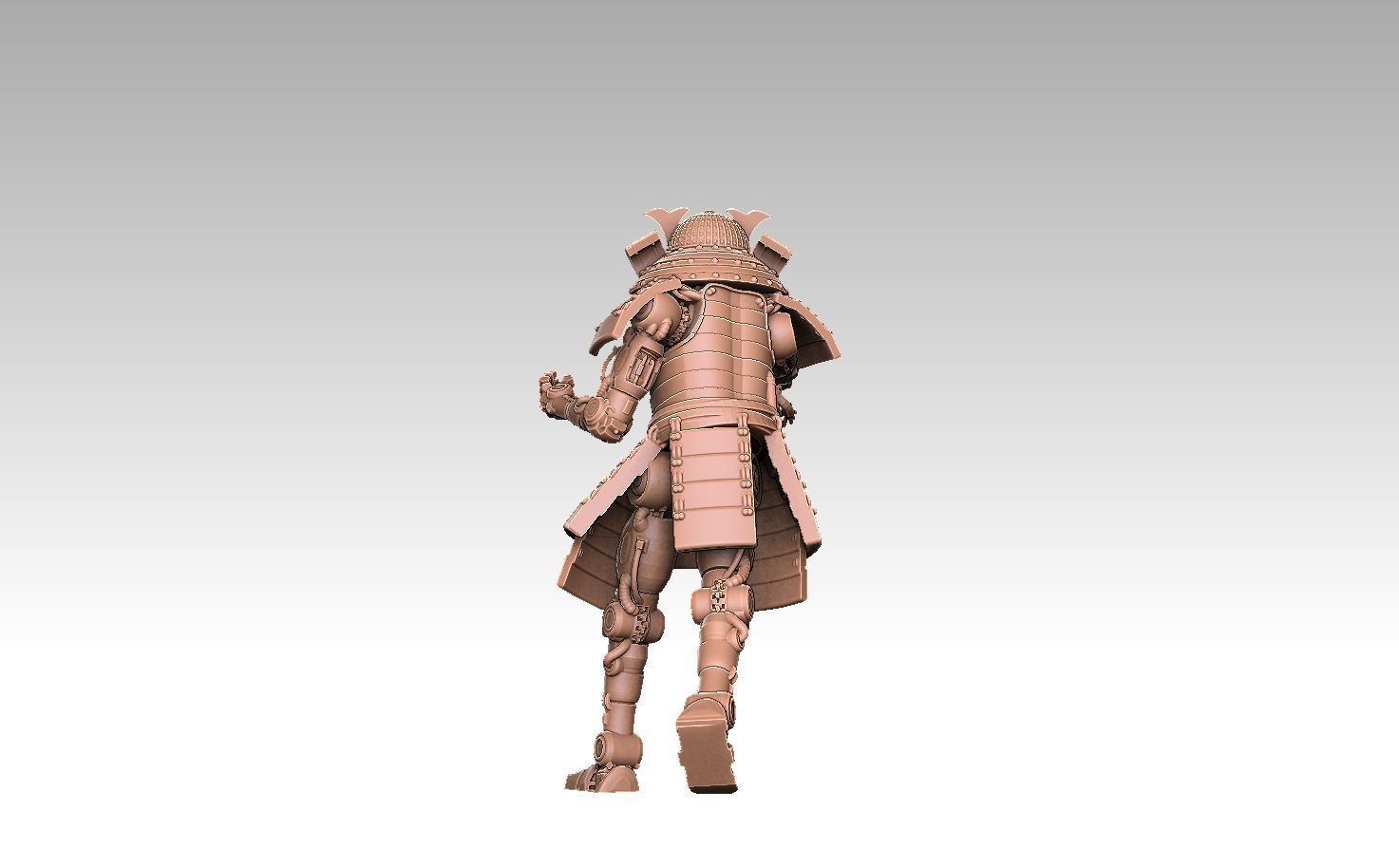 Robo Samurai 3D print model_3