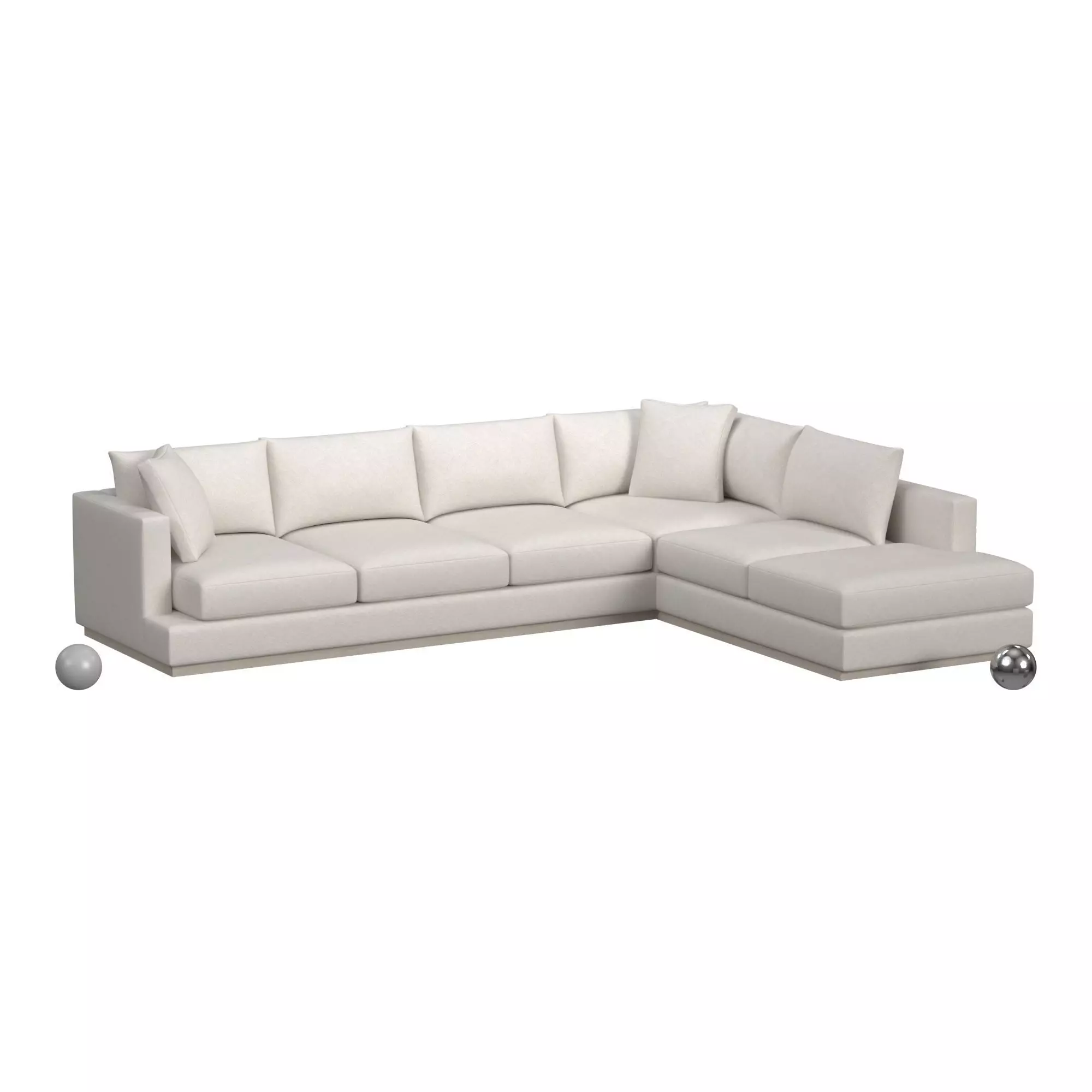 nathan anthony Radly sofa 3D model_0