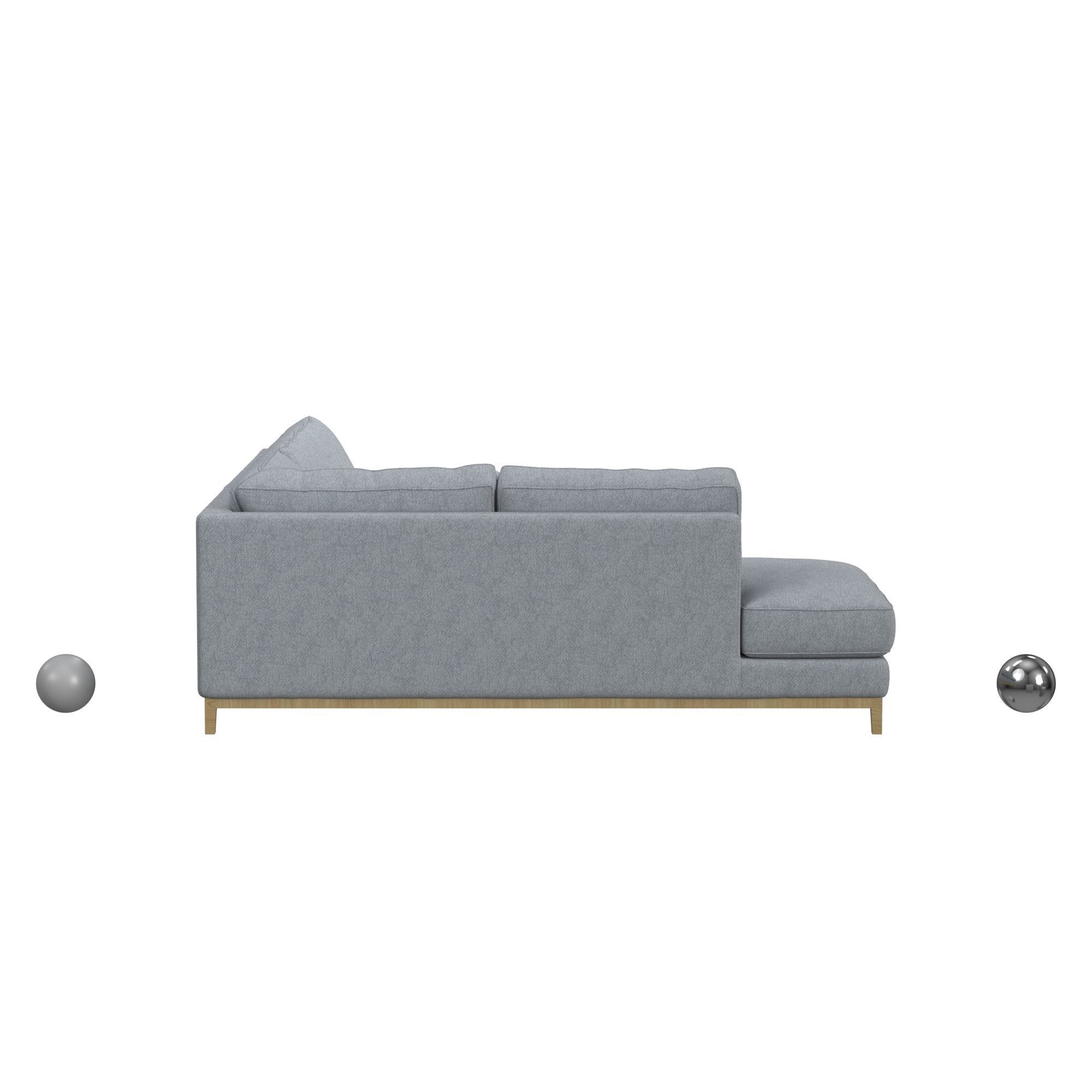 Amber LAF Sofa Chaise 3D model_2