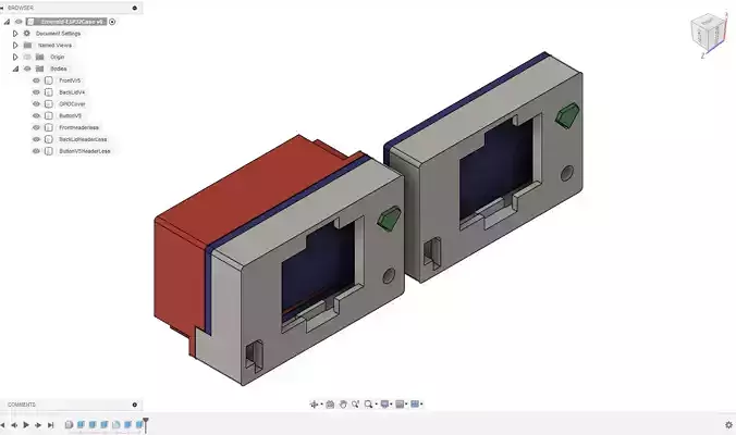 Parametric Case for Esp32 Wroom
