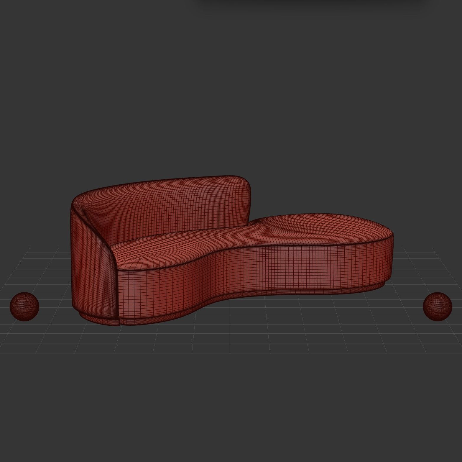 COPENHAGEN LEFT-ARM ASYMMETRICAL SOFA 3D model_6