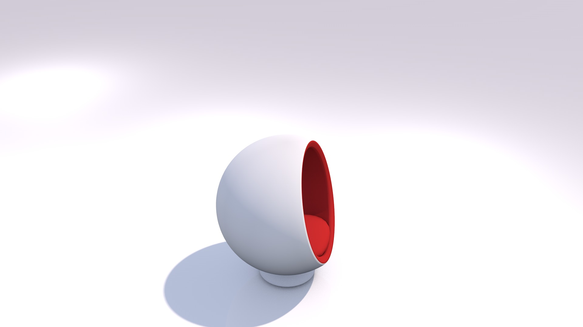 Ball Chair 3D model_7