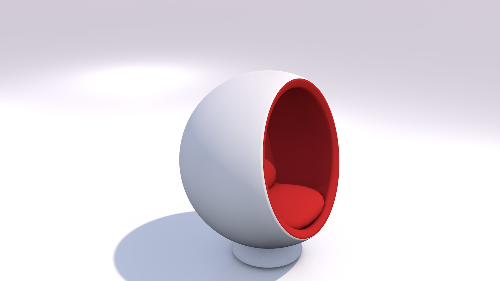 Ball Chair 3D model_4
