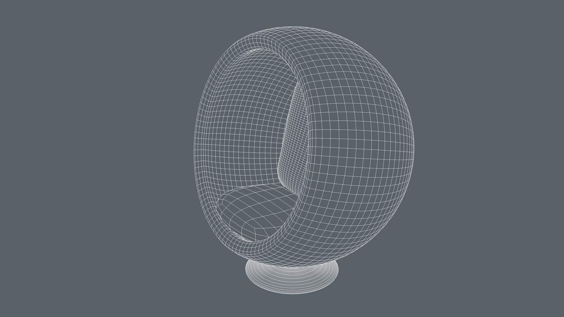 Ball Chair 3D model_10