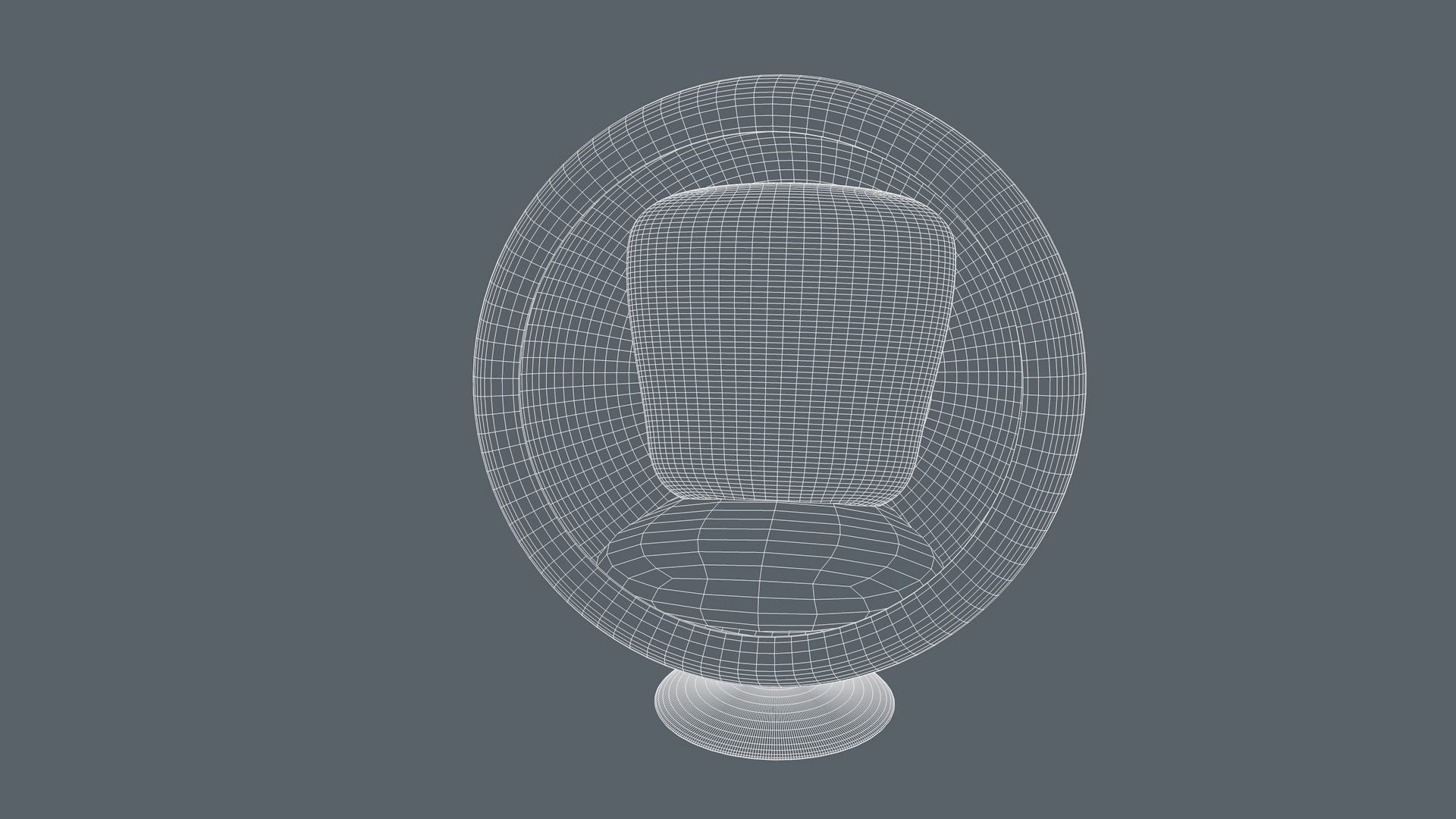 Ball Chair 3D model_9