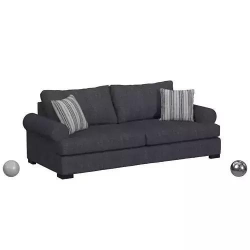 Contemporary Extra Large Two-Seat Sofa