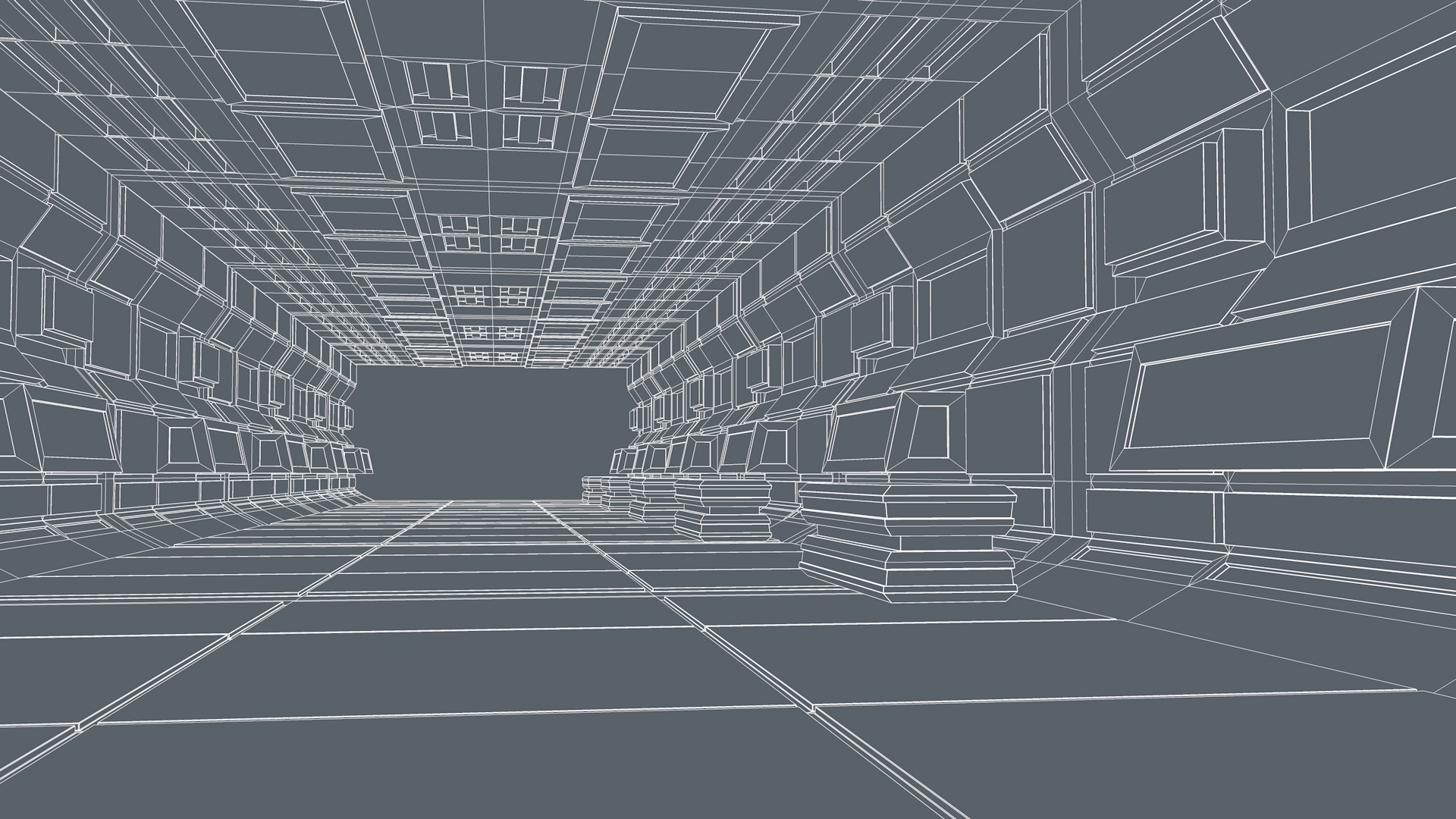 Sci Fi Interior 3D model_9