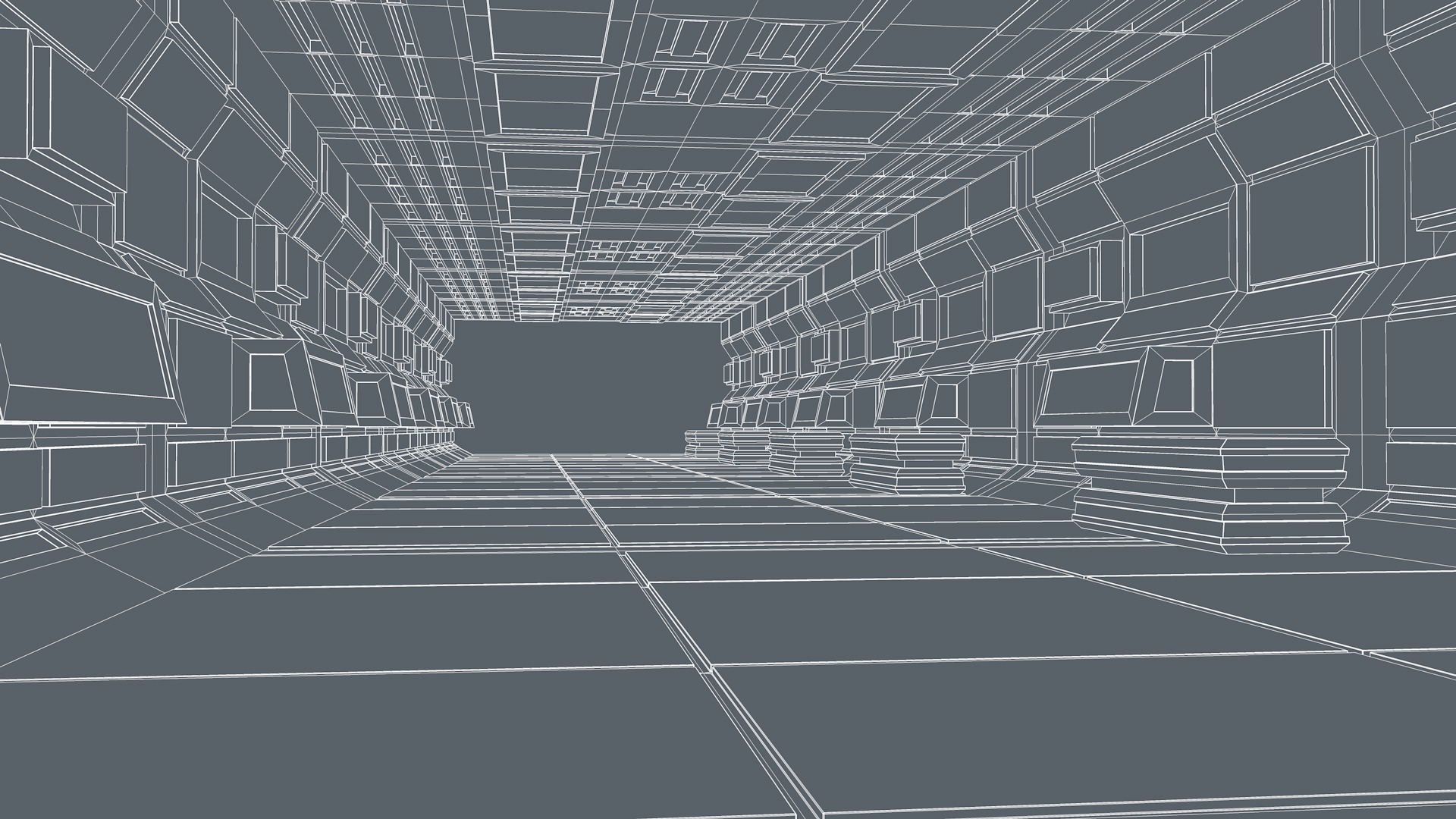 Sci Fi Interior 3D model_12