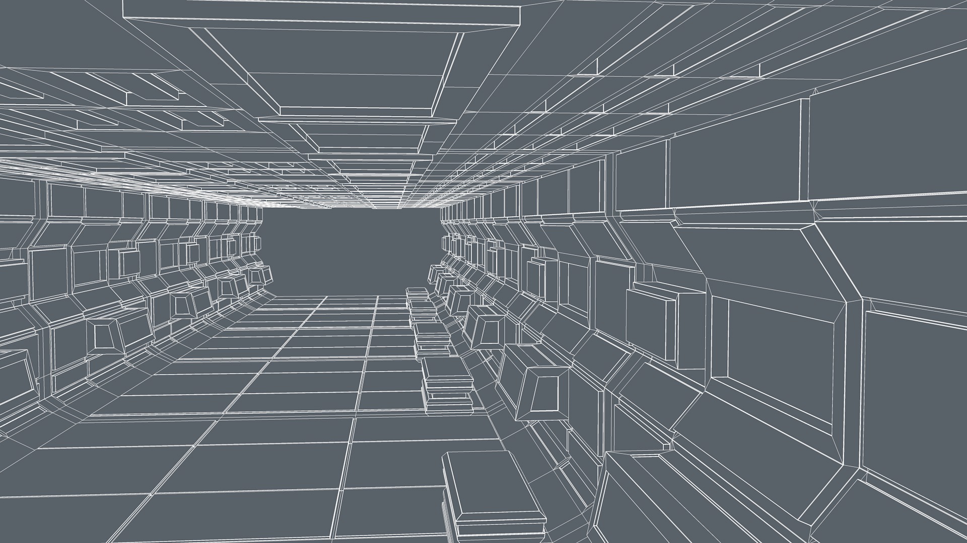 Sci Fi Interior 3D model_10