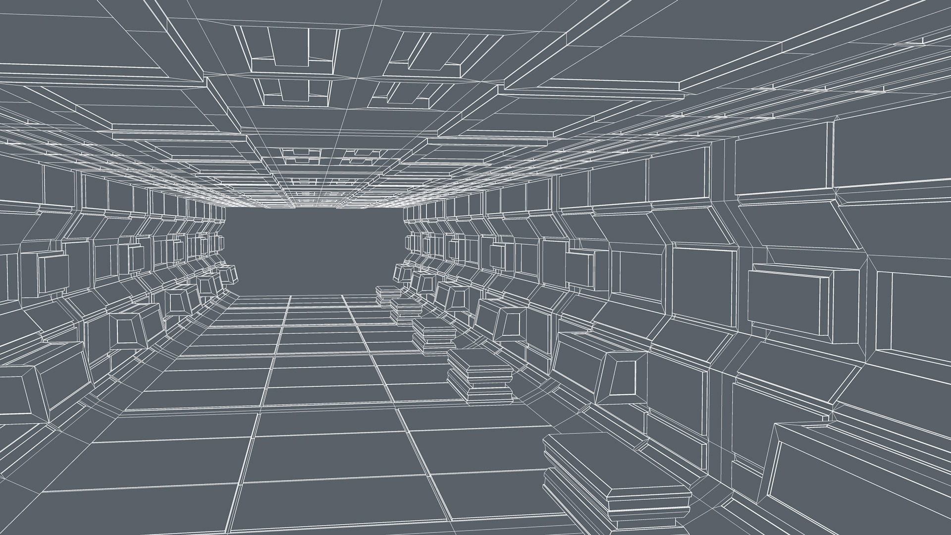 Sci Fi Interior 3D model_8