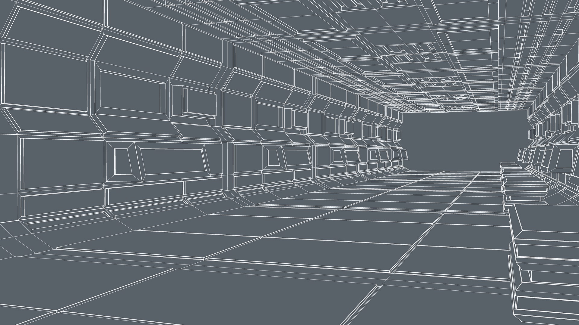 Sci Fi Interior 3D model_15