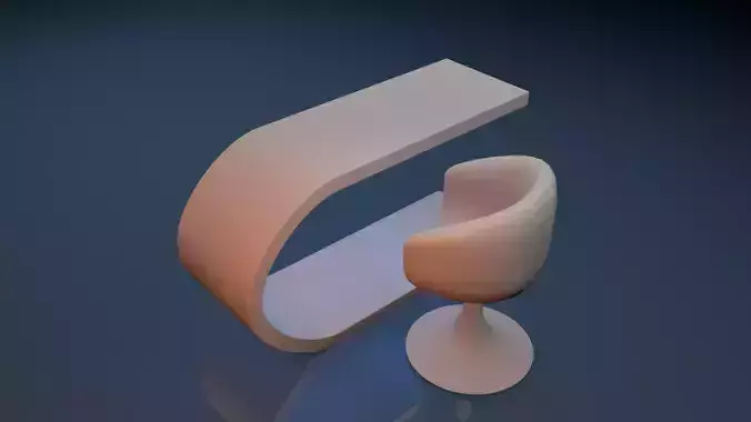 Modern Chair-table