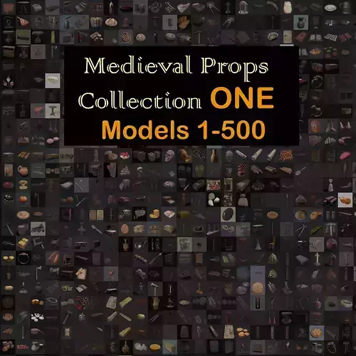 Medieval Props Collection ONE