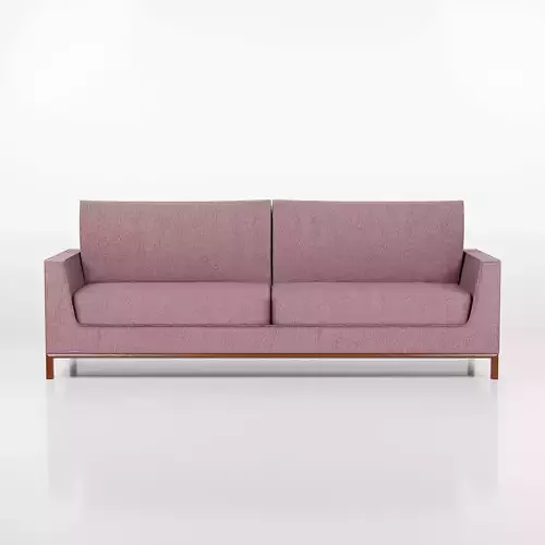 Sofa 3D model with Good Topology