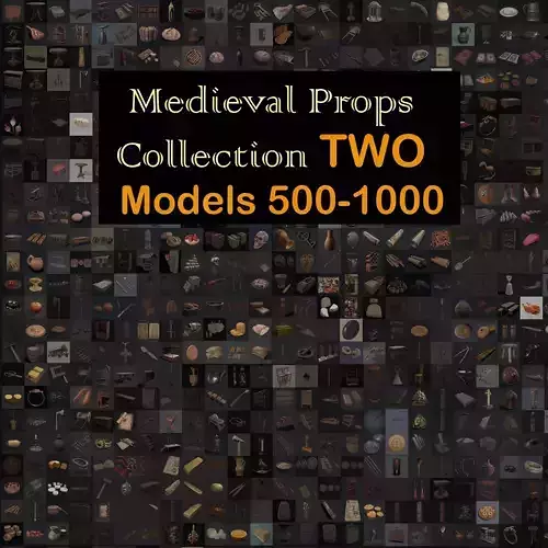 Medieval Props Collection TWO