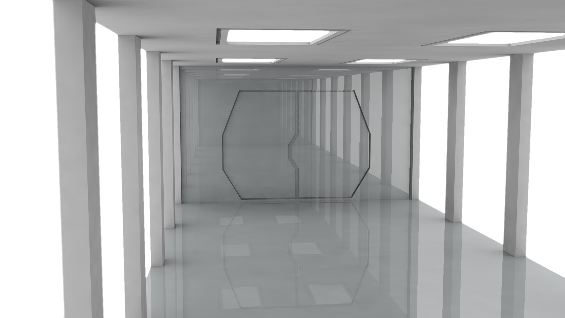 Sci Fi Interior 3D model_7