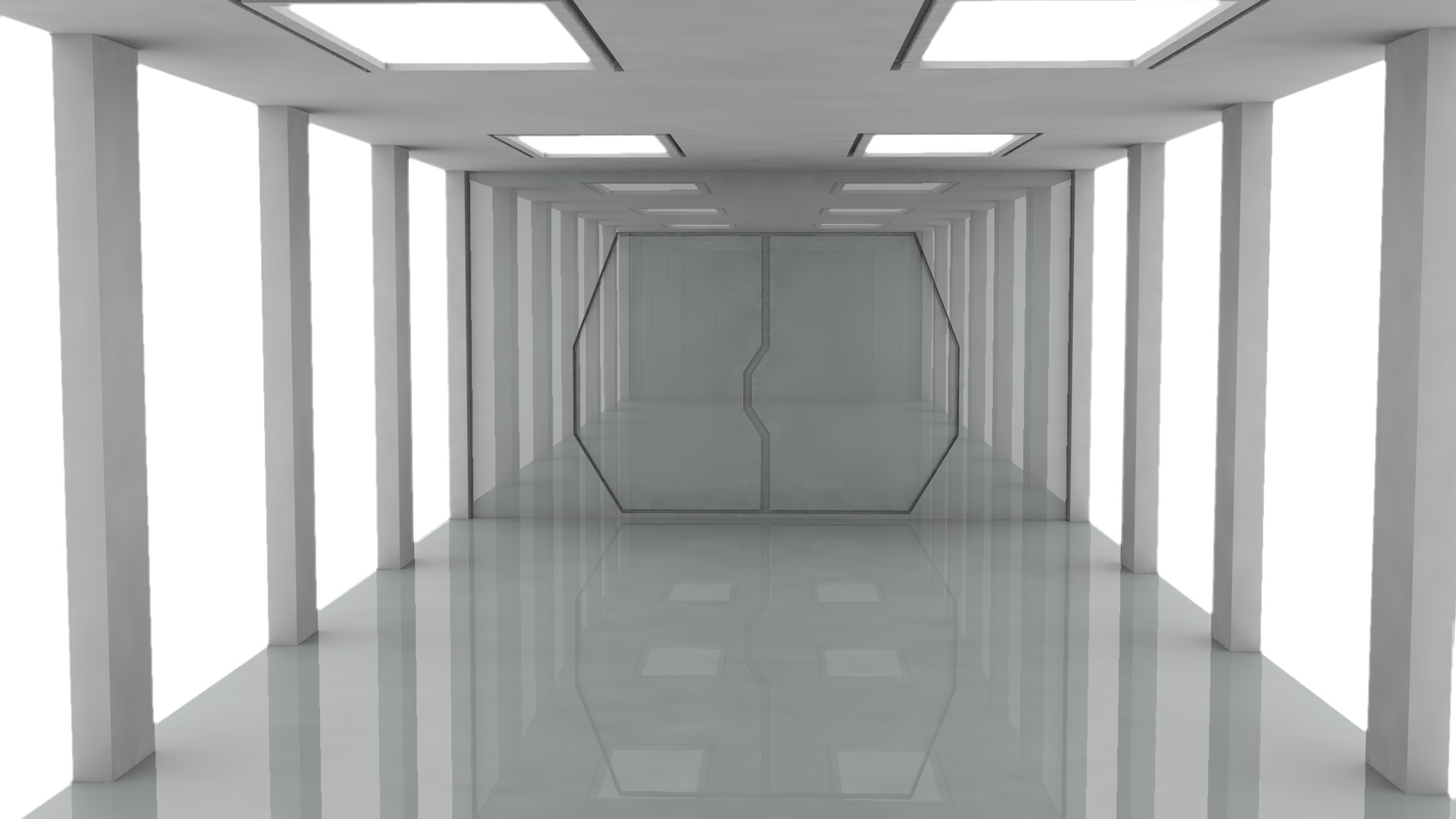 Sci Fi Interior 3D model_5