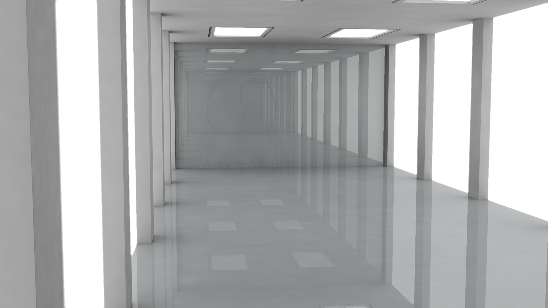 Sci Fi Interior 3D model_4