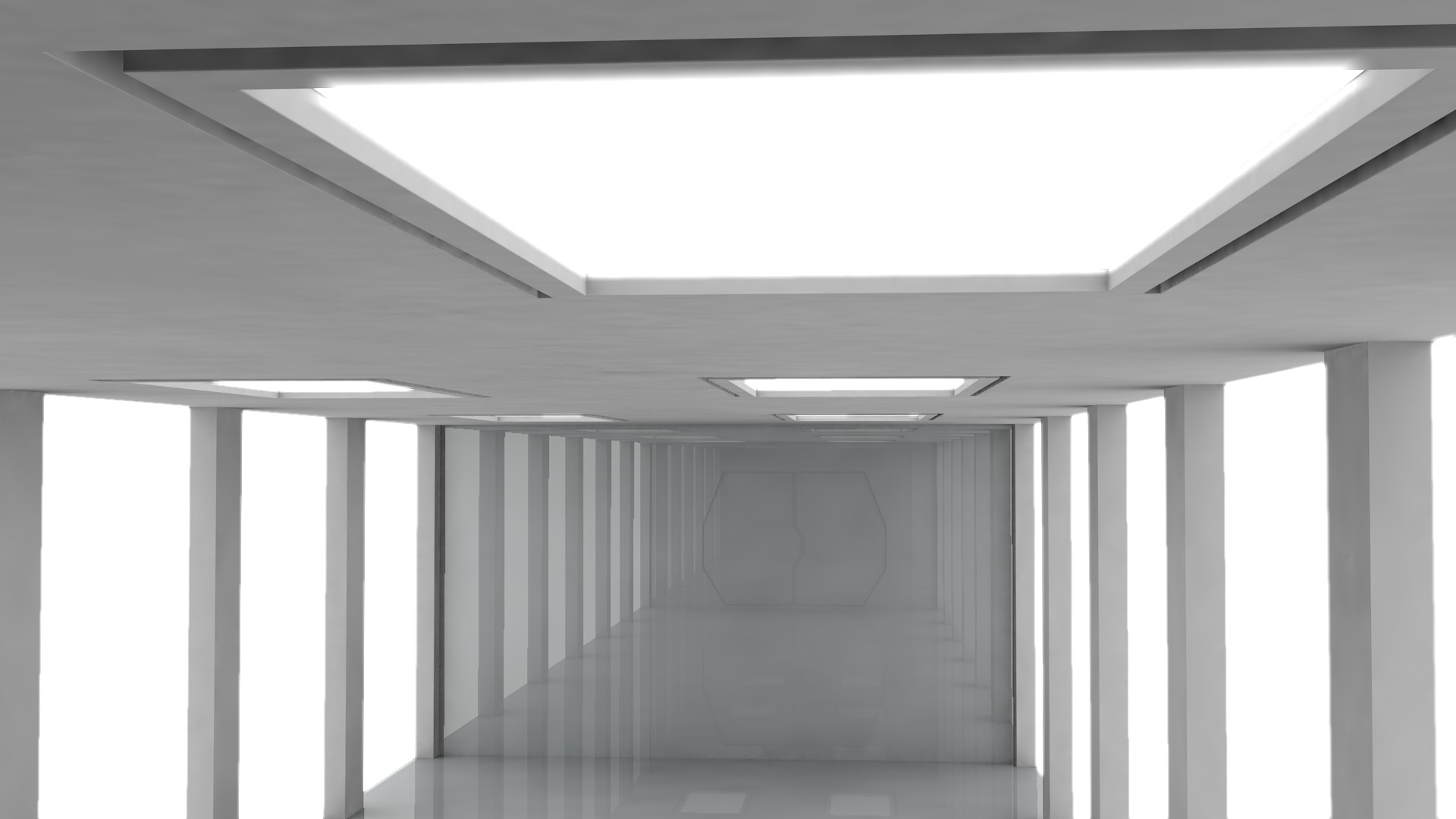 Sci Fi Interior 3D model_2