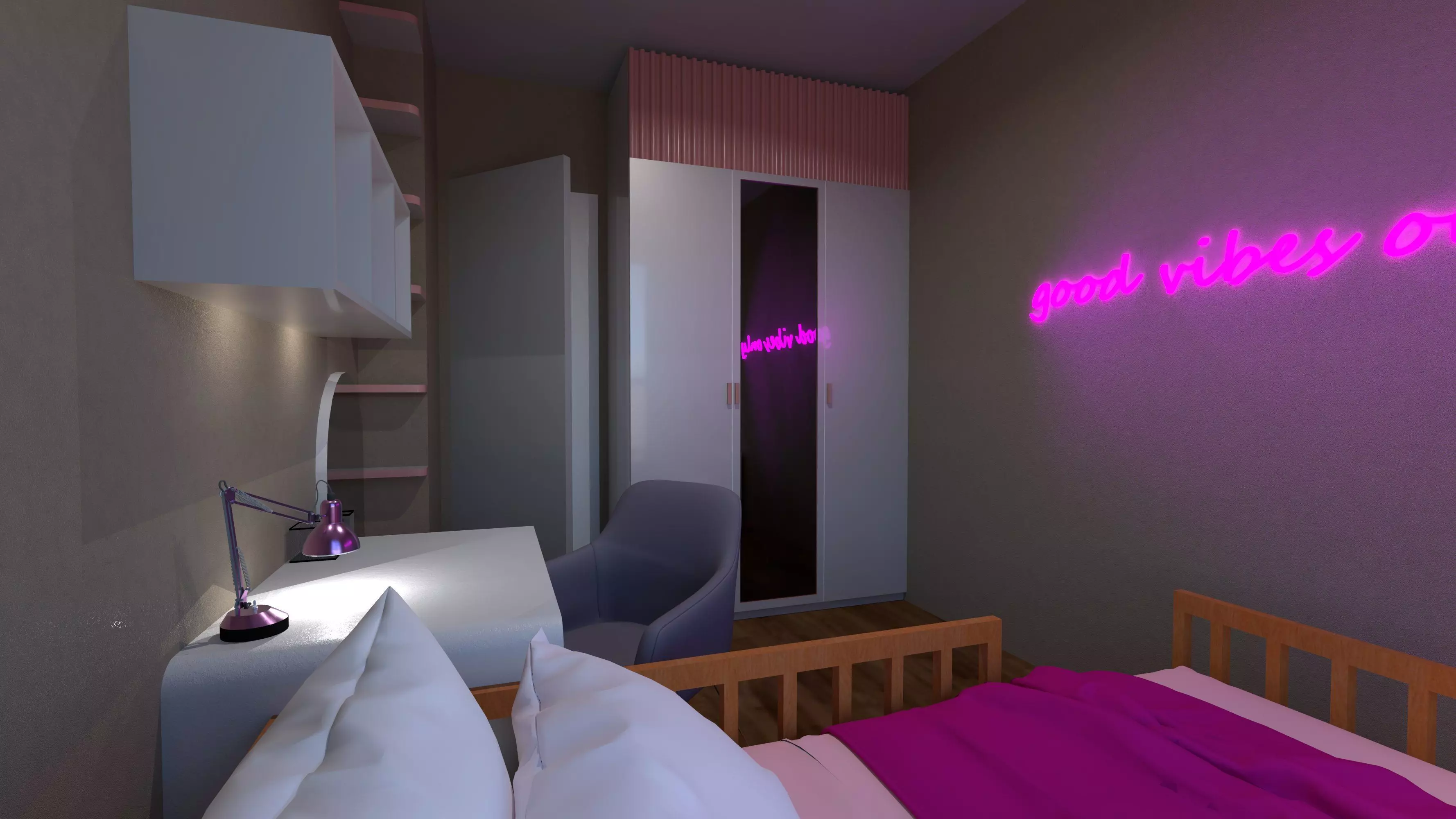 child room 3D model_0