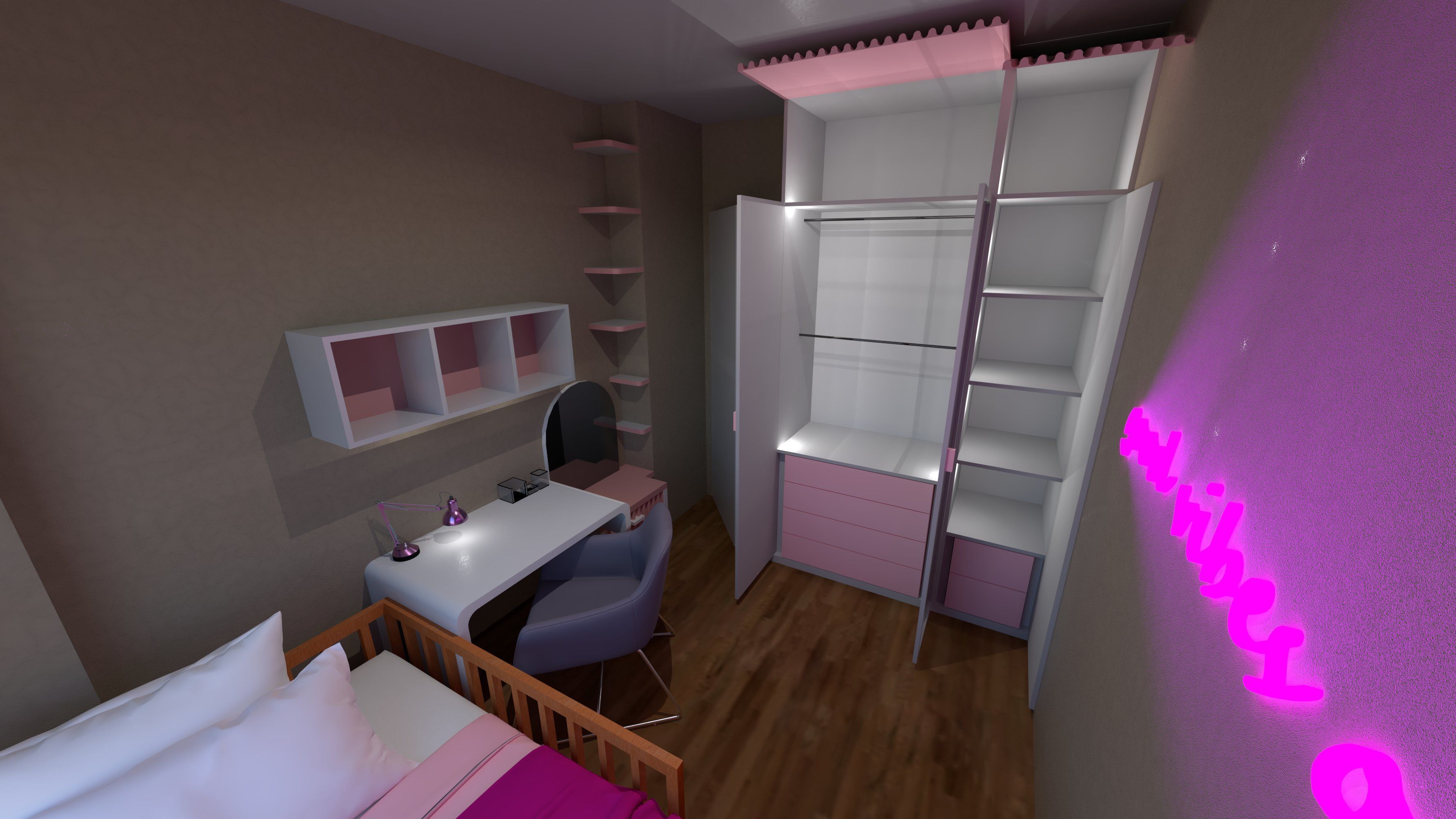 child room 3D model_5