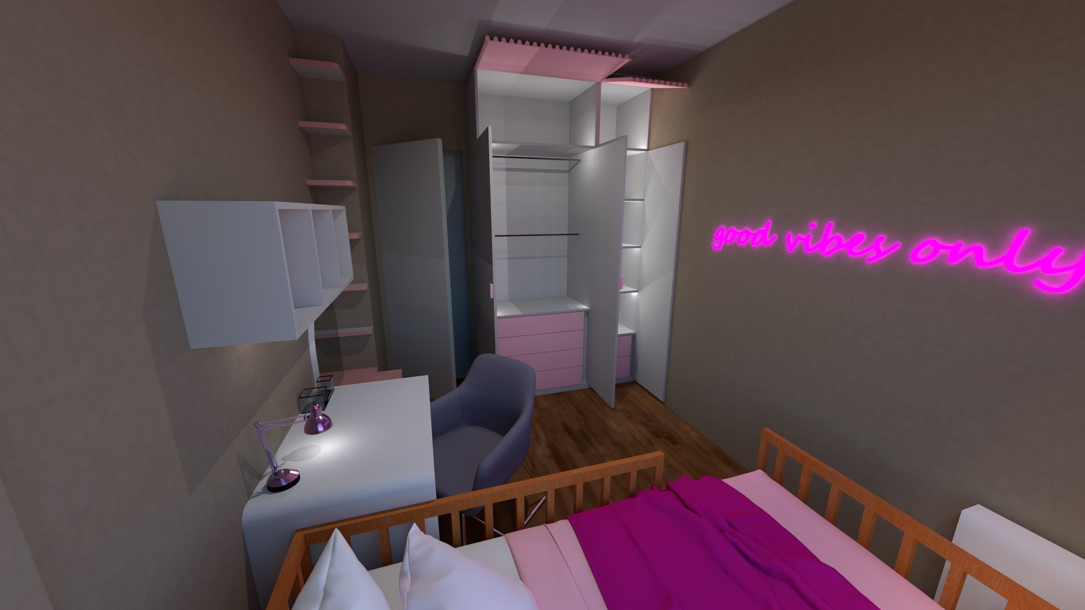 child room 3D model_4