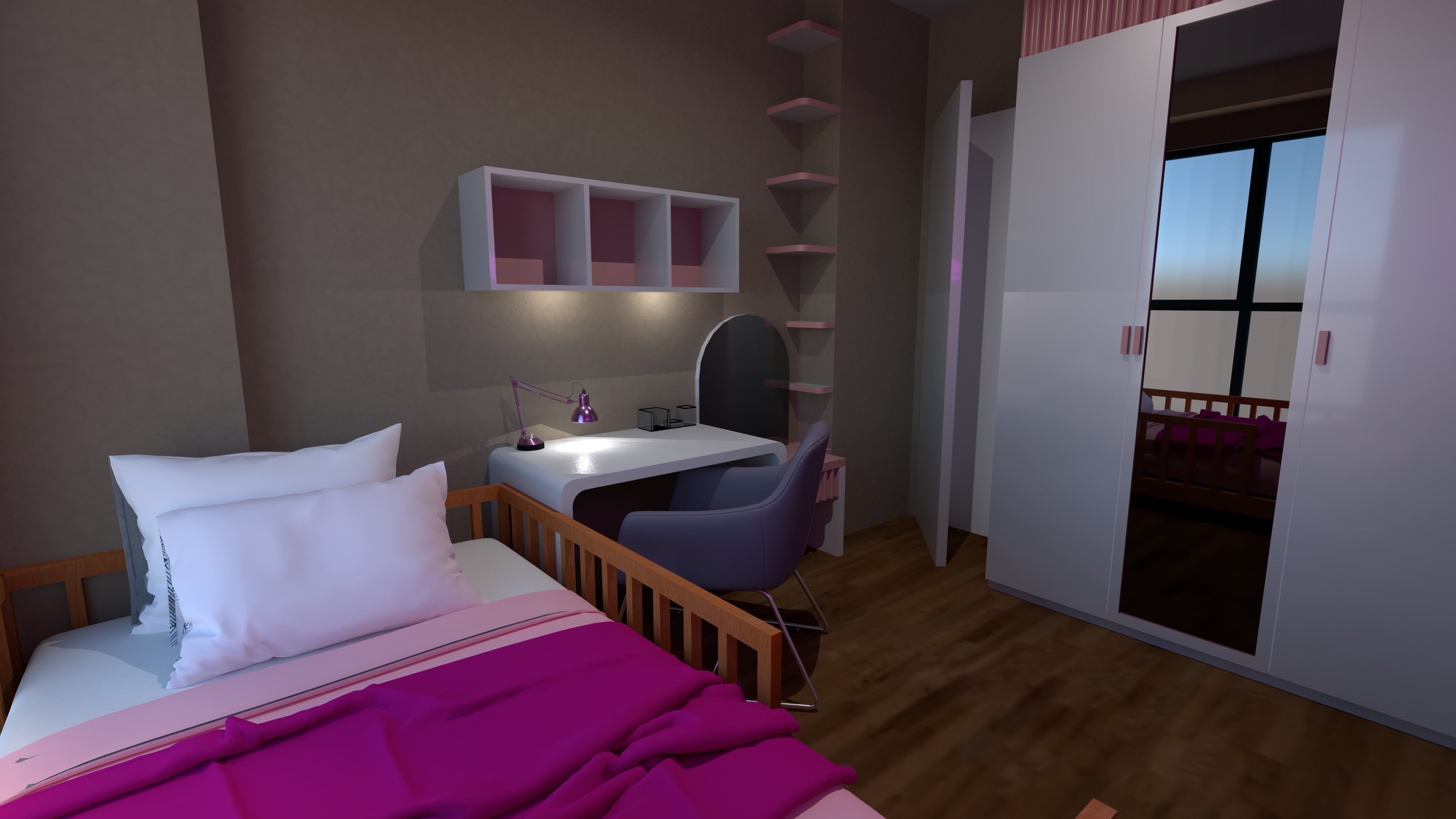 child room 3D model_1
