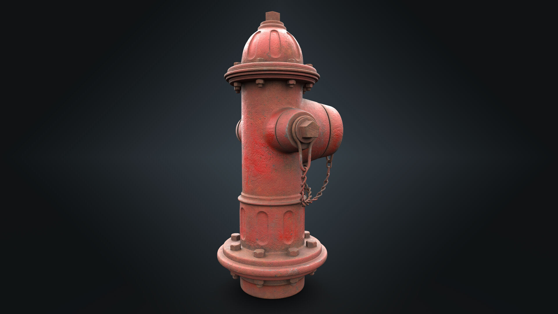 Fire Hydrant 3D model_7