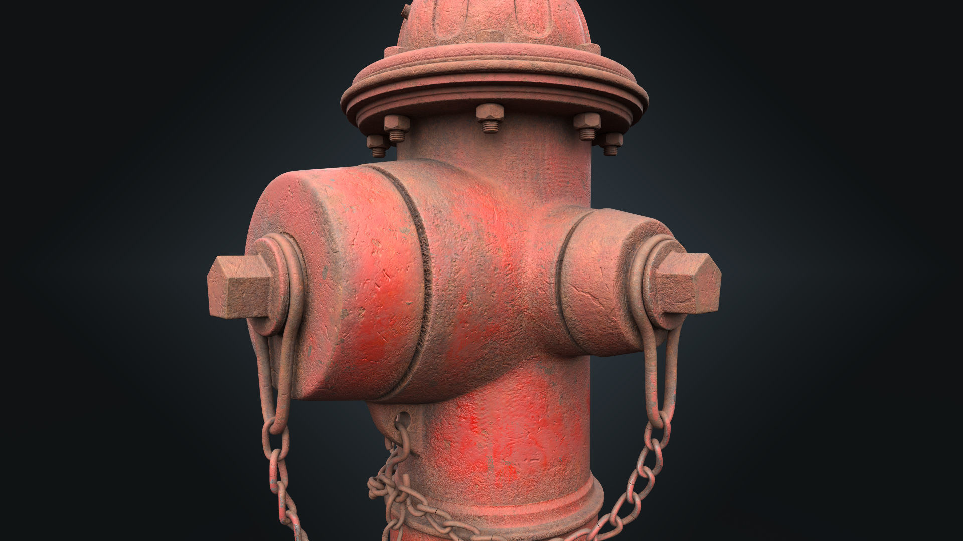 Fire Hydrant 3D model_3