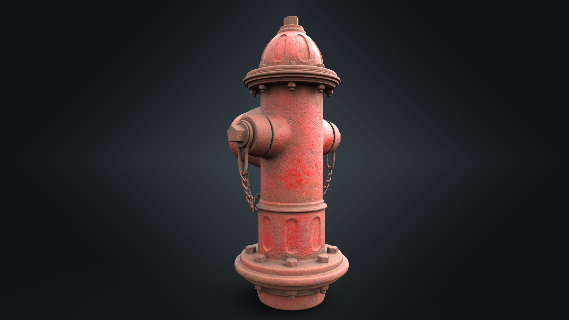 Fire Hydrant 3D model_5