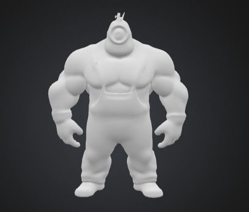 Super Minion 3D Model STL File 3D print model_1