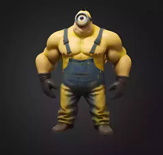 Super Minion 3D Model STL File