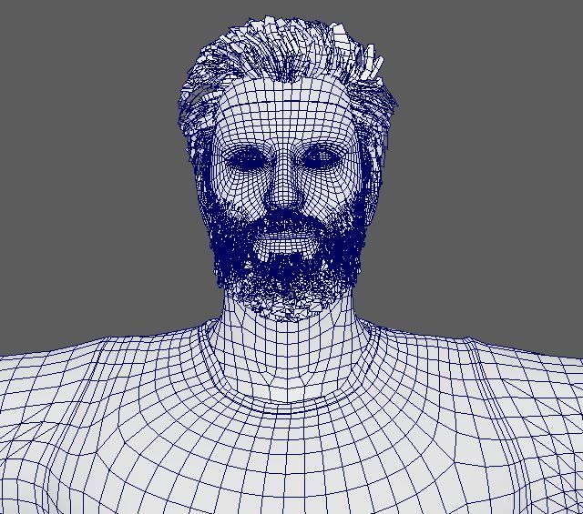 Ben Affleck Character Low-poly 3D model_18