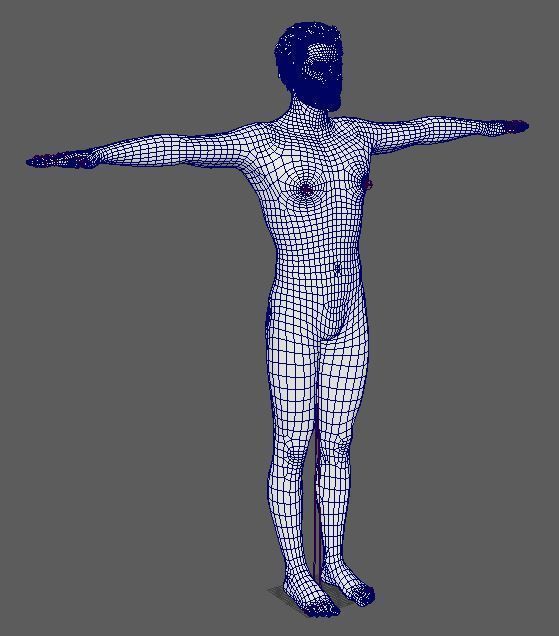 Ben Affleck Character Low-poly 3D model_27