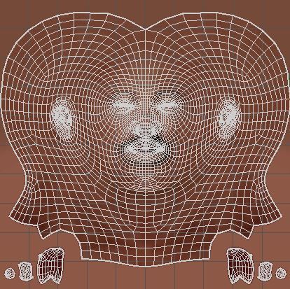 Ben Affleck Character Low-poly 3D model_29