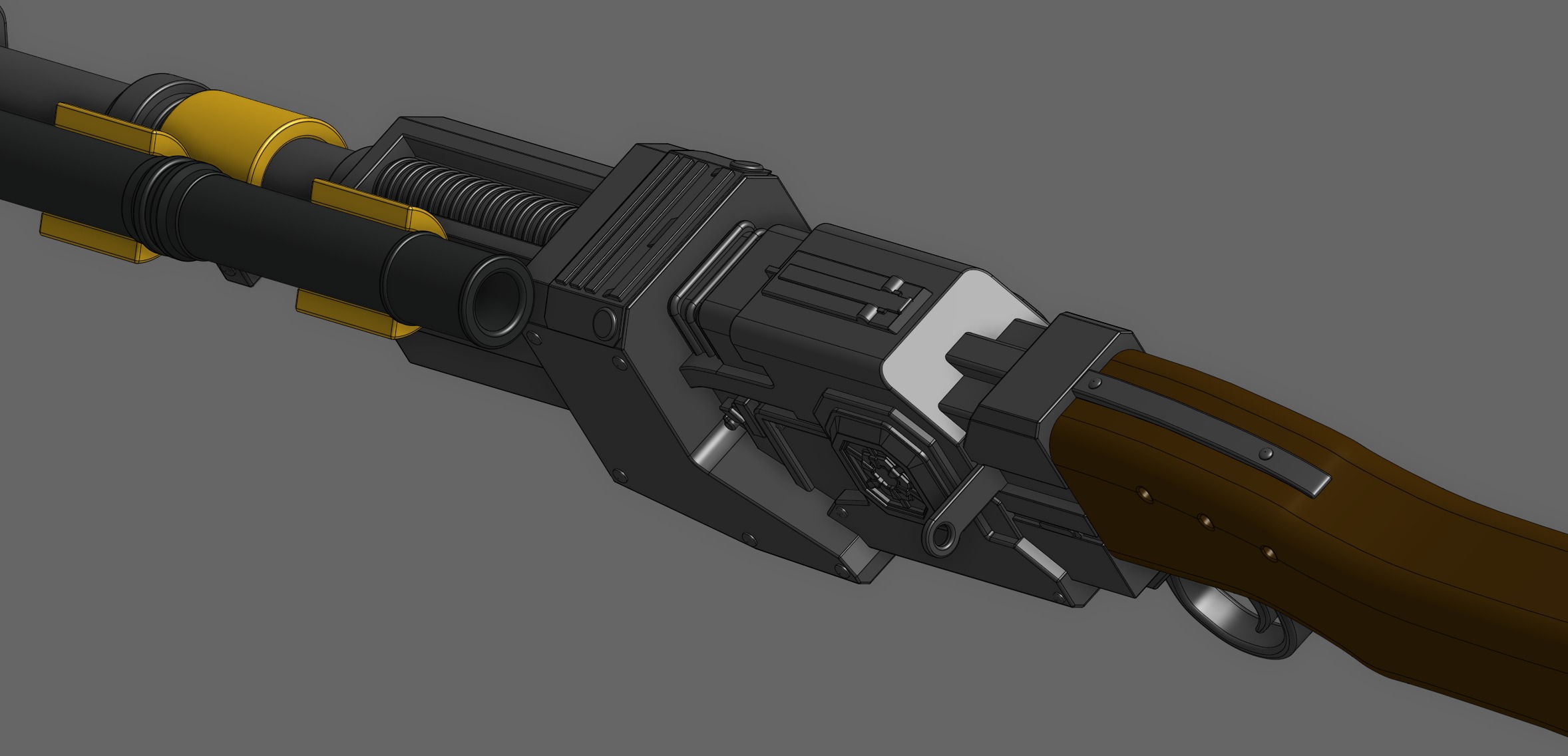 Mandalorian Pulse Rifle - Amban 3D print model_5
