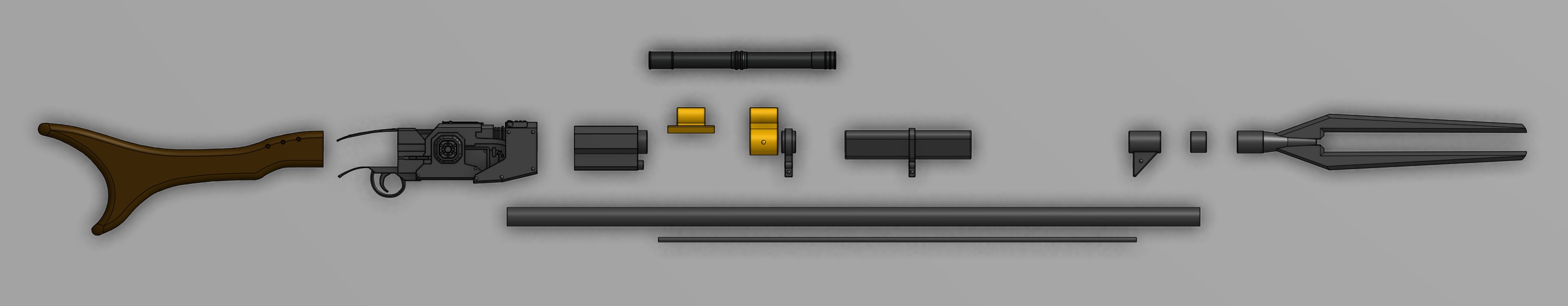 Mandalorian Pulse Rifle - Amban 3D print model_15