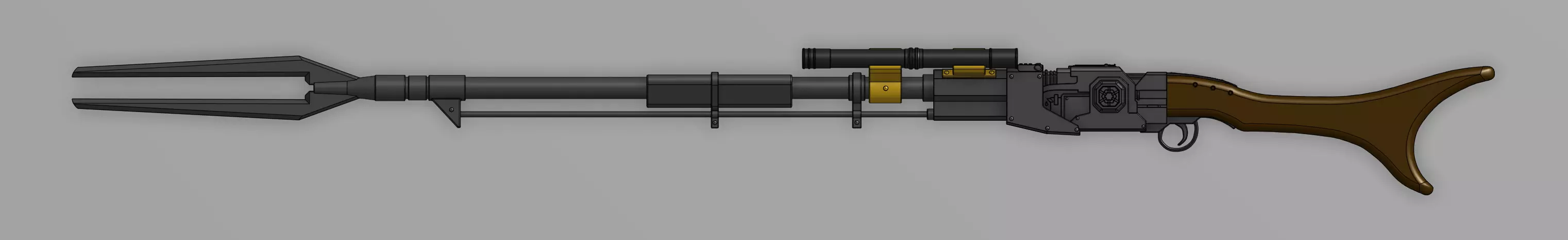 Mandalorian Pulse Rifle - Amban 3D print model_0