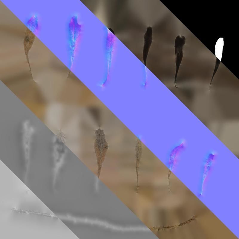 Anydrafts Crossostephium chinense Leaf 02 Texture_8