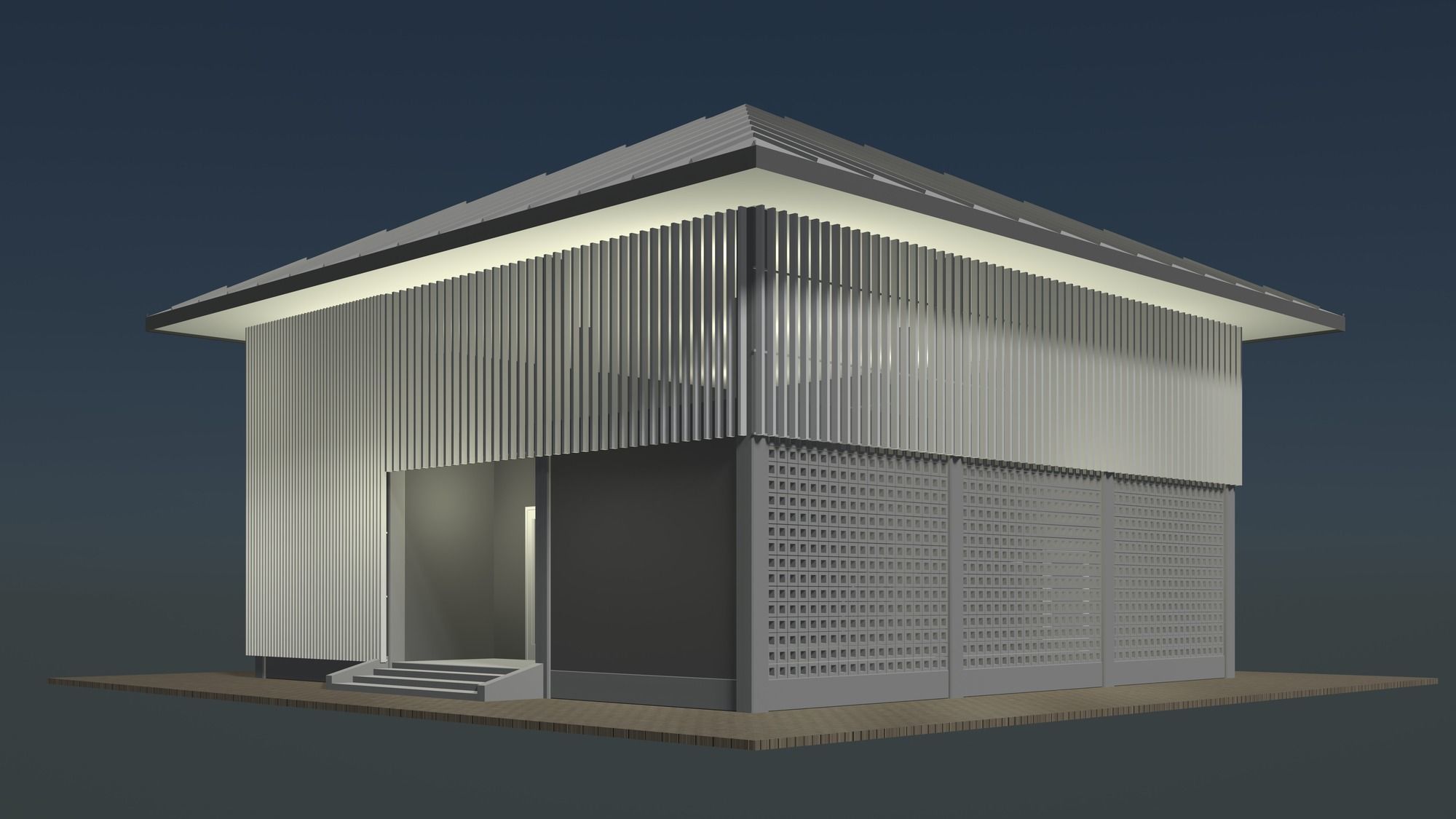 House 25-03 3D model_4