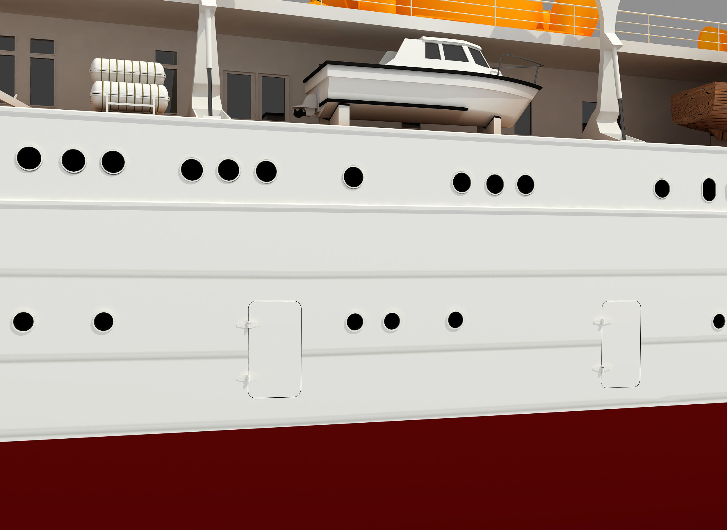 TCG SAVARONA  YACHT 3D model_19