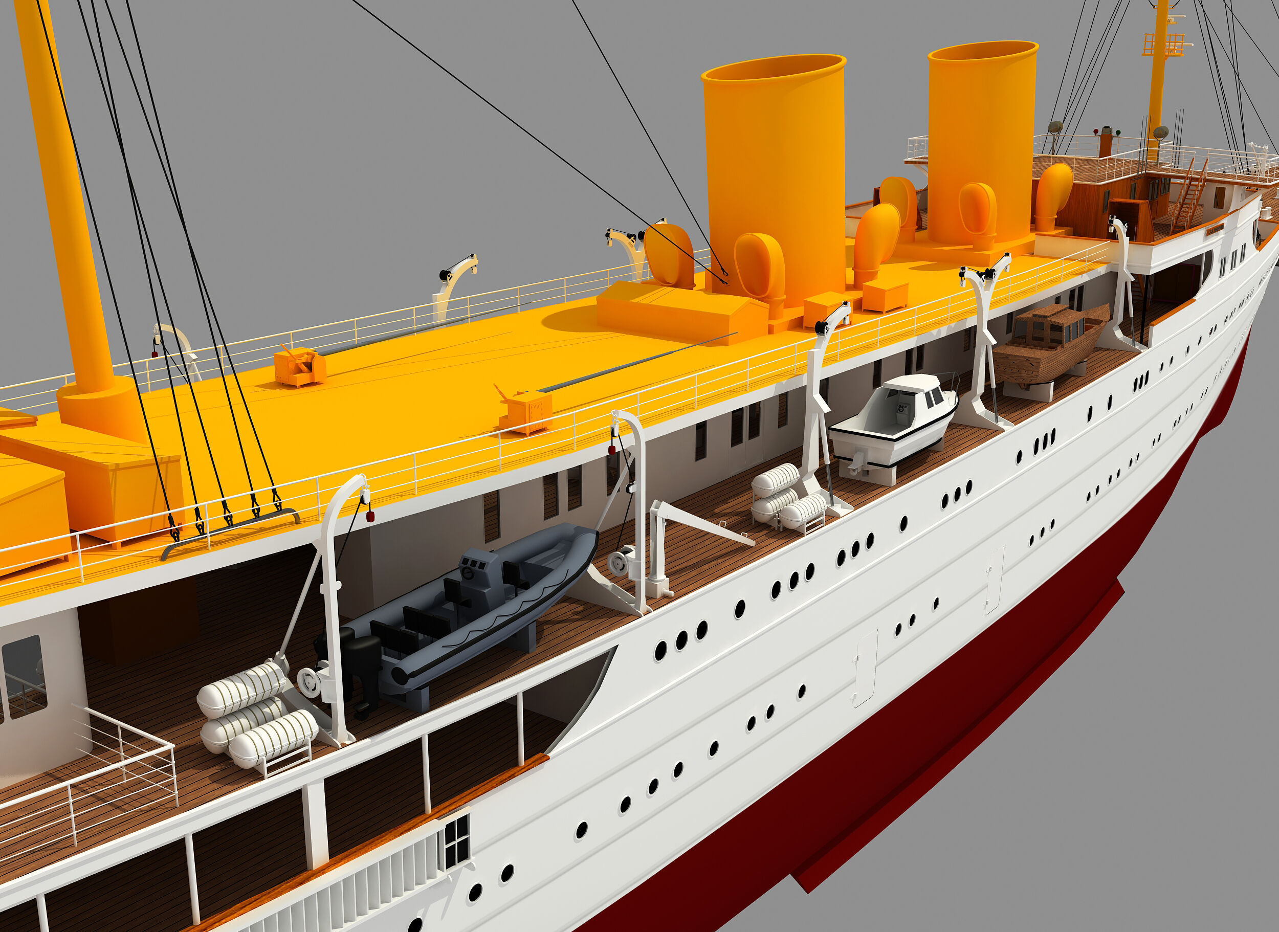 TCG SAVARONA  YACHT 3D model_22