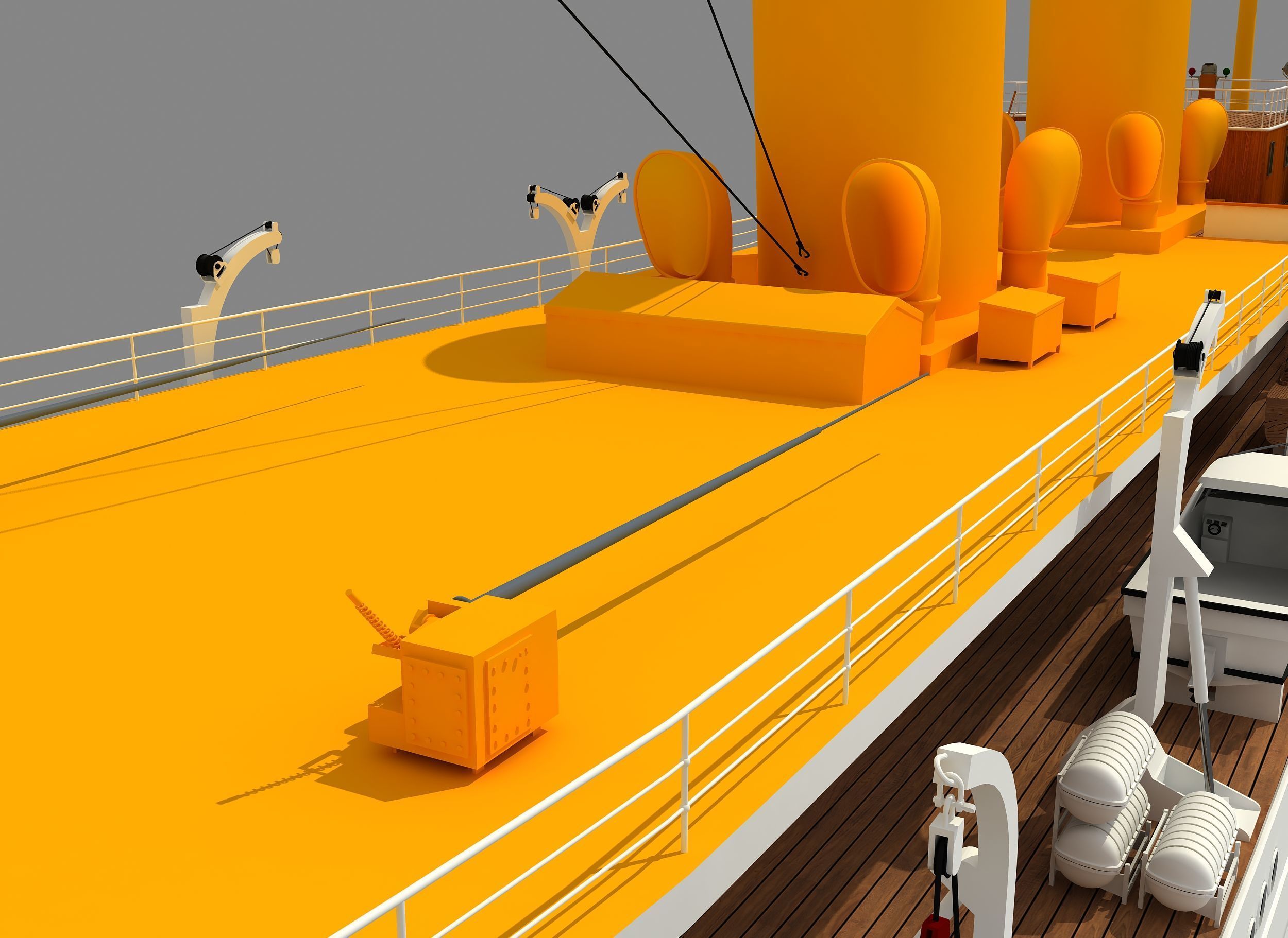 TCG SAVARONA  YACHT 3D model_18