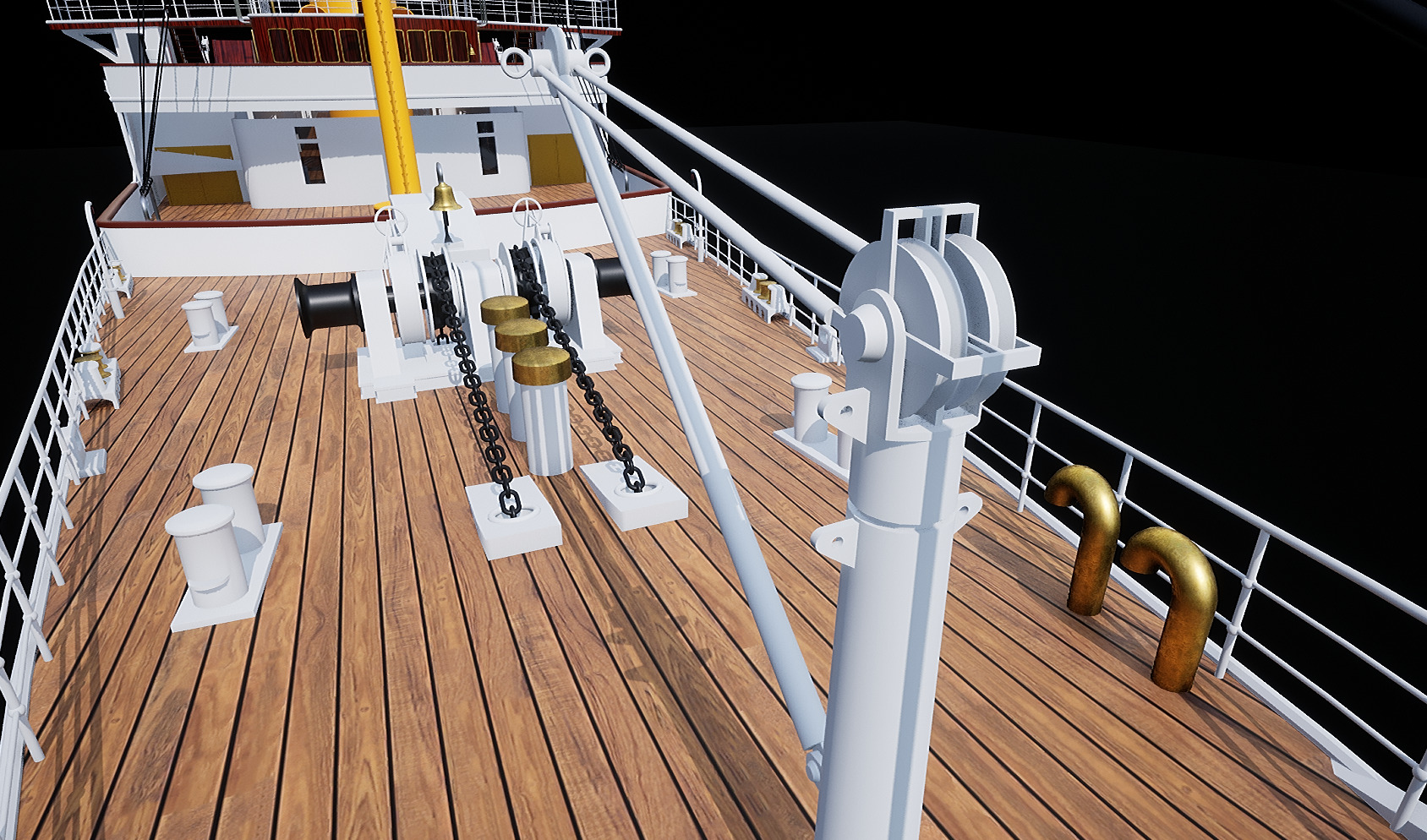 TCG SAVARONA  YACHT 3D model_15