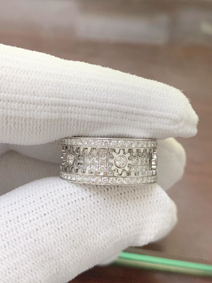 Diamond gear ring rotate mechanism design 3D print model_1