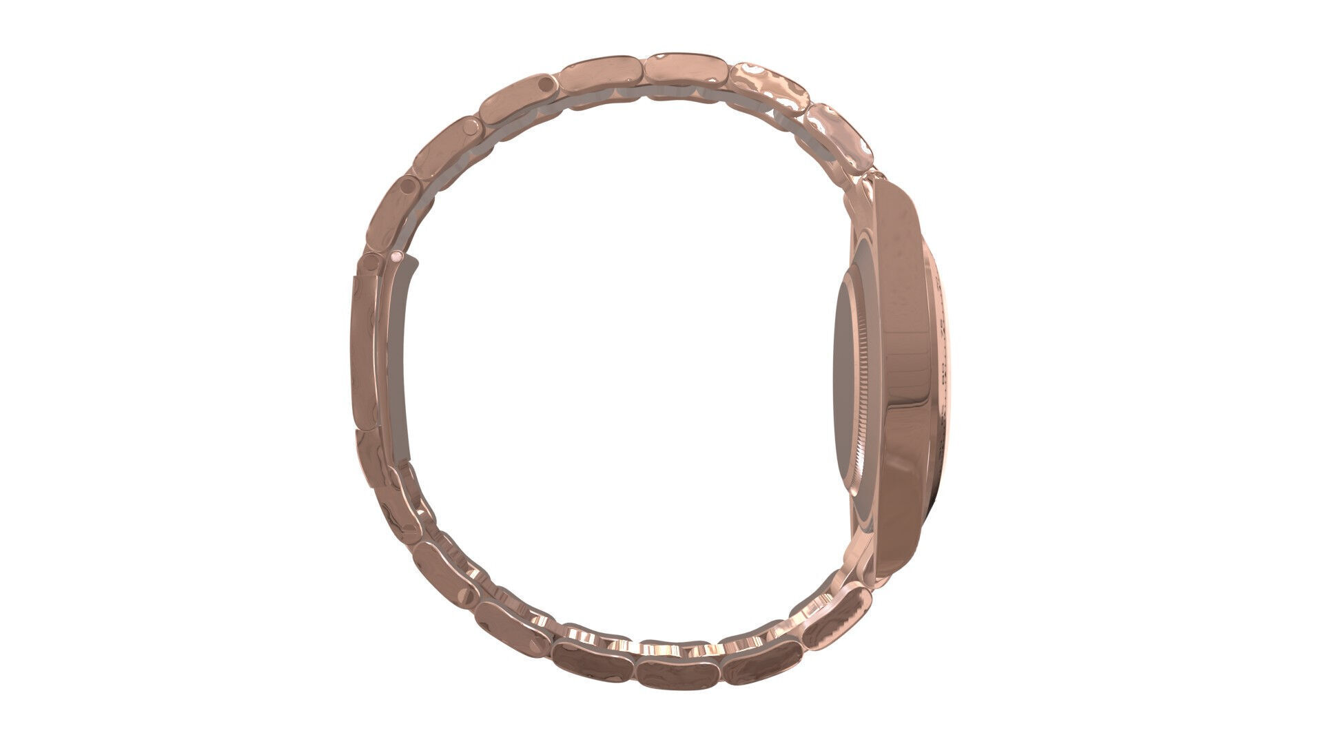 Watch Cosmograph Daytona Pink Gold - AN Ivory Dial Low-poly 3D model_3